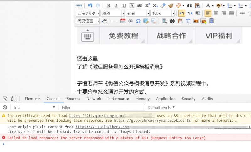 nginx413错误