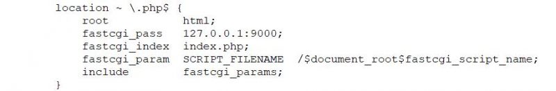 nginx配置解析php