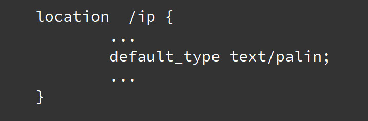nginx纯文本text/palin