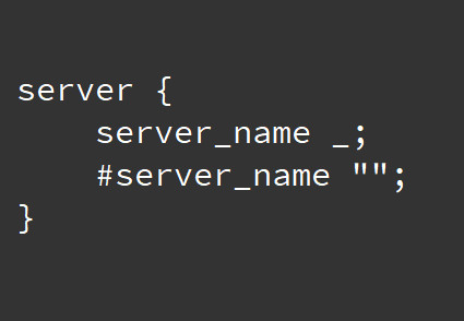 nginx server_name配置